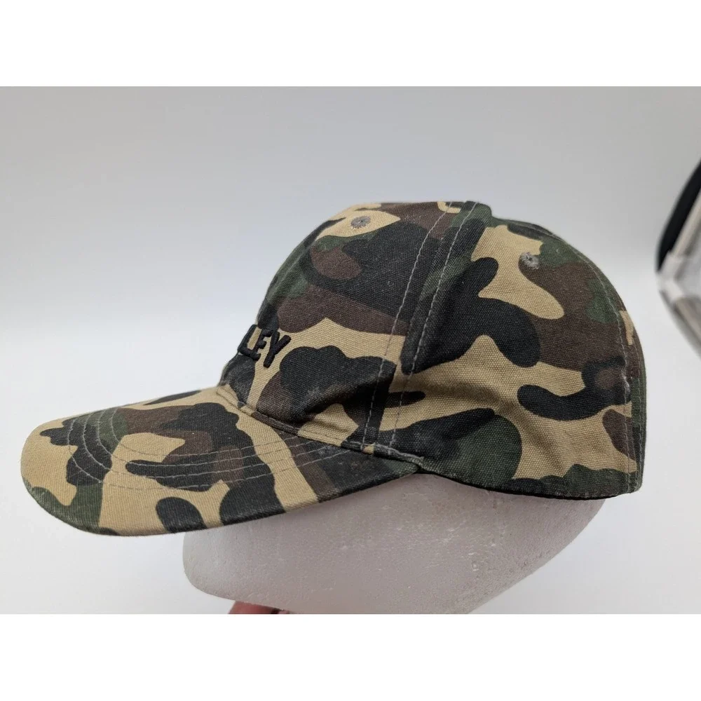 Stanley Camo Baseball Cap Embroidered Logo Snapback Hat Camouflage Mens OSFM
